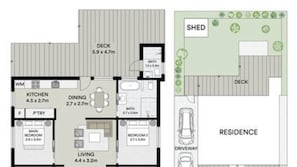 Floor plan - Sunny Shores Beach House (The Entrance North)