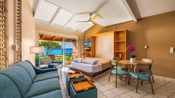 Deluxe Condo, 1 Bedroom, Lanai, Ocean View | Extra beds