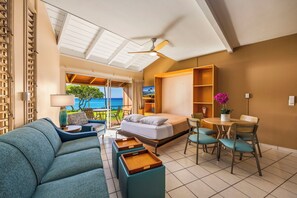 Deluxe Condo, 1 Bedroom, Lanai, Ocean View | Extra beds