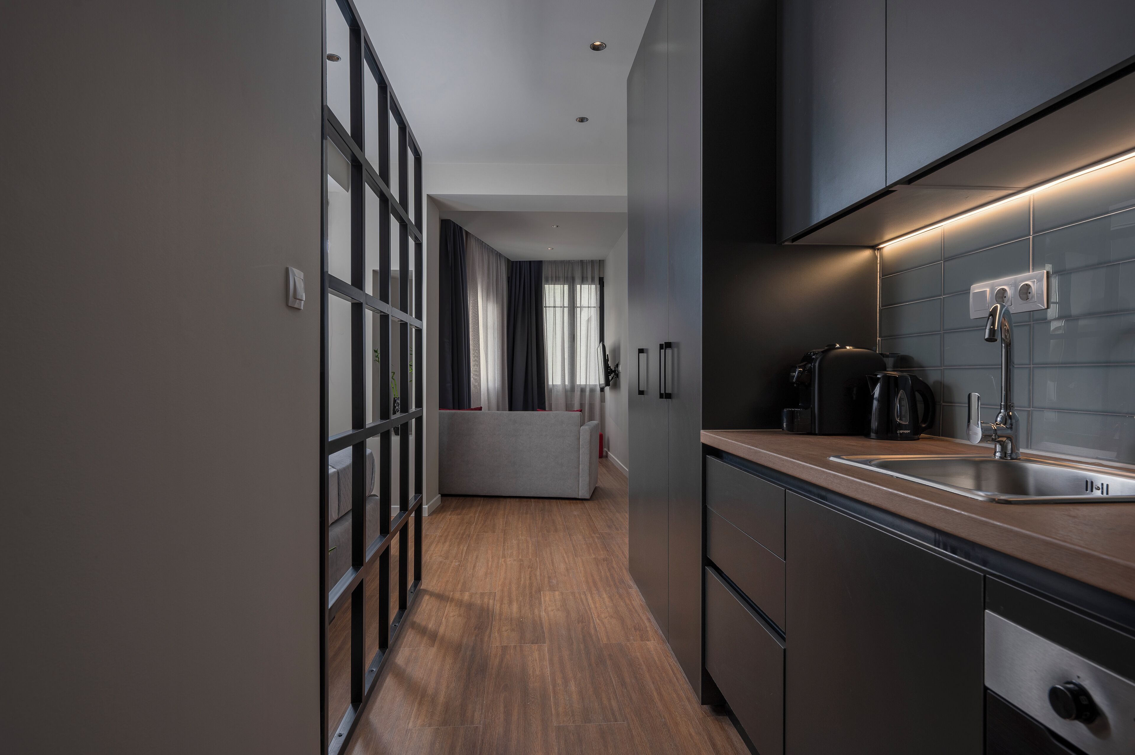 Standard Double | Private kitchen | Fridge, oven, stovetop, espresso maker