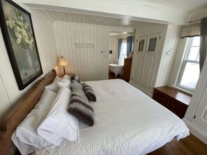 1 soverom, strykejern/-brett, wi-fi og sengetøy