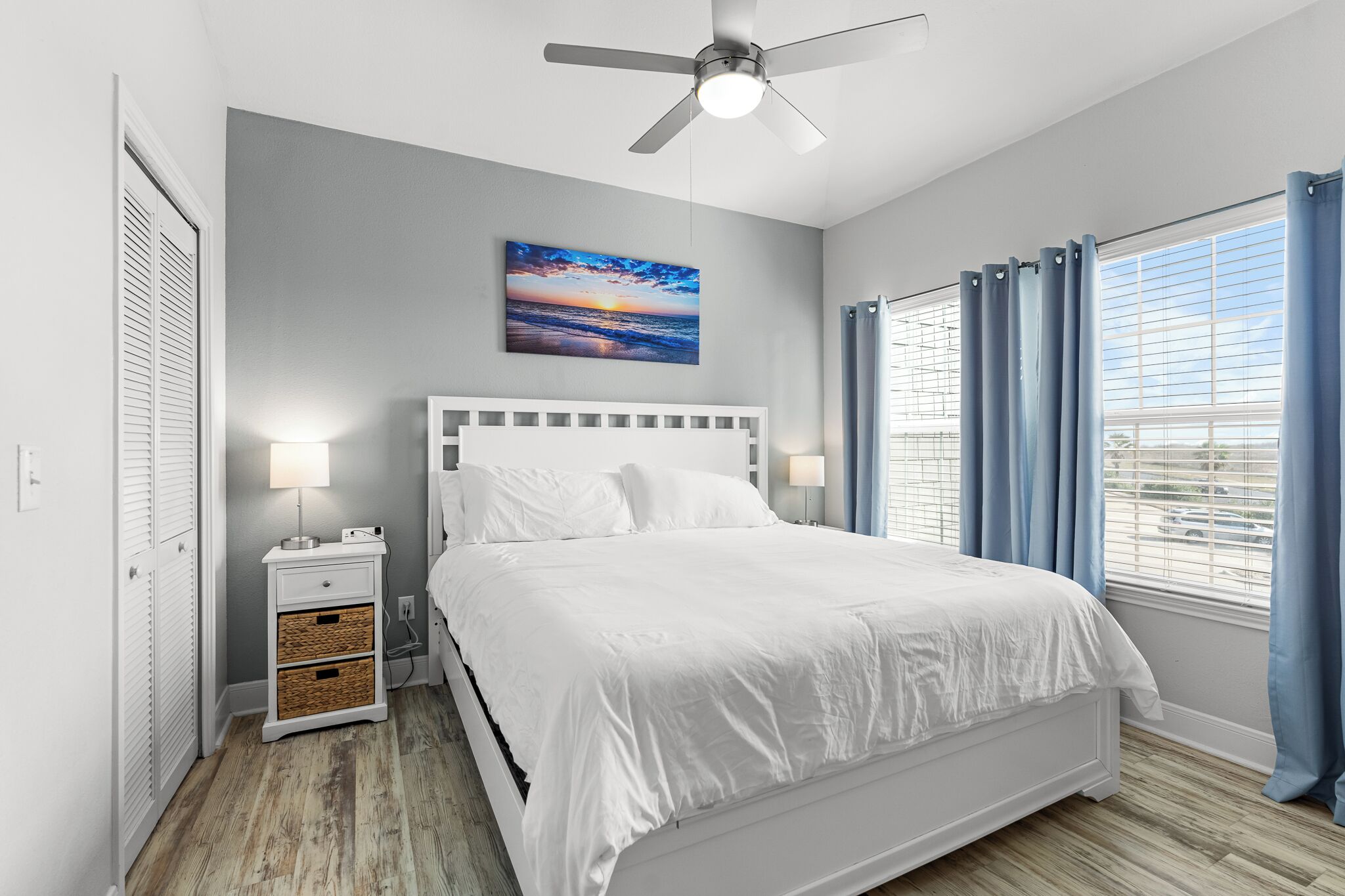 2 bedrooms, iron/ironing board, free WiFi, bed sheets