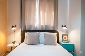 2 bedrooms, iron/ironing board, travel crib, WiFi