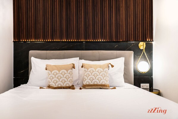 2 bedrooms, iron/ironing board, travel crib, WiFi