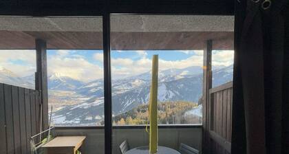 Studio montagnard confortable Ă Pra-Loup 1600, 4 pers, wifi