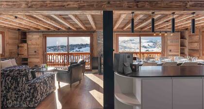 Chalet pour 10 avec sauna et confort Ă Les Saisies