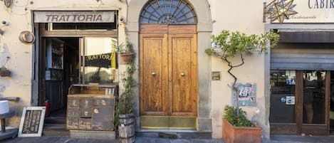 Fassade der Unterkunft