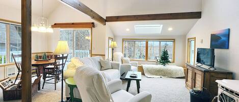 تلفزيون، مدفأة