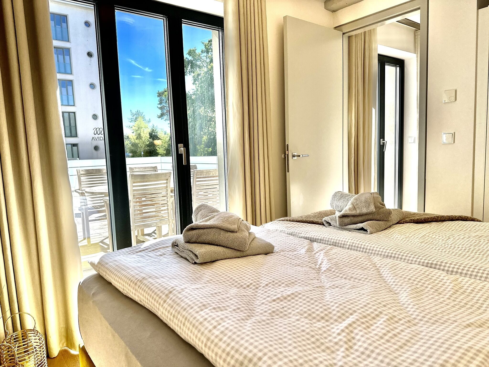 2 Schlafzimmer, Bügeleisen/Bügelbrett, kostenloses WLAN