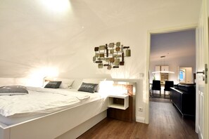 2 chambres, fer et planche Ă repasser, Wi-Fi gratuit, draps fournis