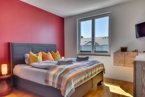 2 chambres, fer et planche Ă repasser, Wi-Fi gratuit, draps fournis