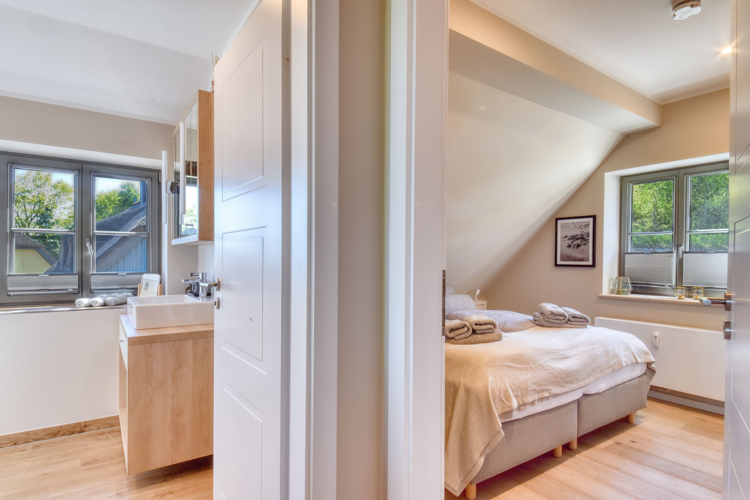 2 chambres, fer et planche à repasser, Wi-Fi gratuit