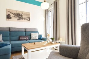 TV, stereo - Home port: Your Baltic Sea retreat at Villa Sofie Binz - with roof terrace (Binz)