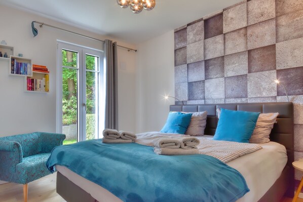 2 chambres, fer et planche à repasser, Wi-Fi gratuit