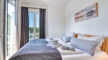 2 Schlafzimmer, Bügeleisen/Bügelbrett, kostenloses WLAN, Bettwäsche