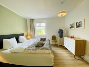 2 chambres, fer et planche Ă repasser, Wi-Fi gratuit, draps fournis