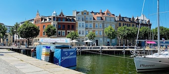 HafenCity apartment 2 on the 3rd floor directly at Stralsund harbor