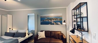 HafenCity apartment 5 on the 4th floor directly at Stralsund harbor