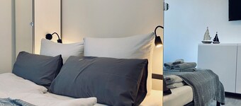 HafenCity apartment 6 on the 2nd floor directly at Stralsund harbor