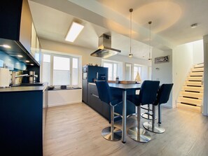 Fridge, microwave, oven, stovetop - Luxurious beach penthouse: your dream vacation in Binz/Prora (Prora)