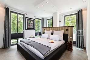 2 chambres, fer et planche à repasser, accès au Wi-Fi (inclus)