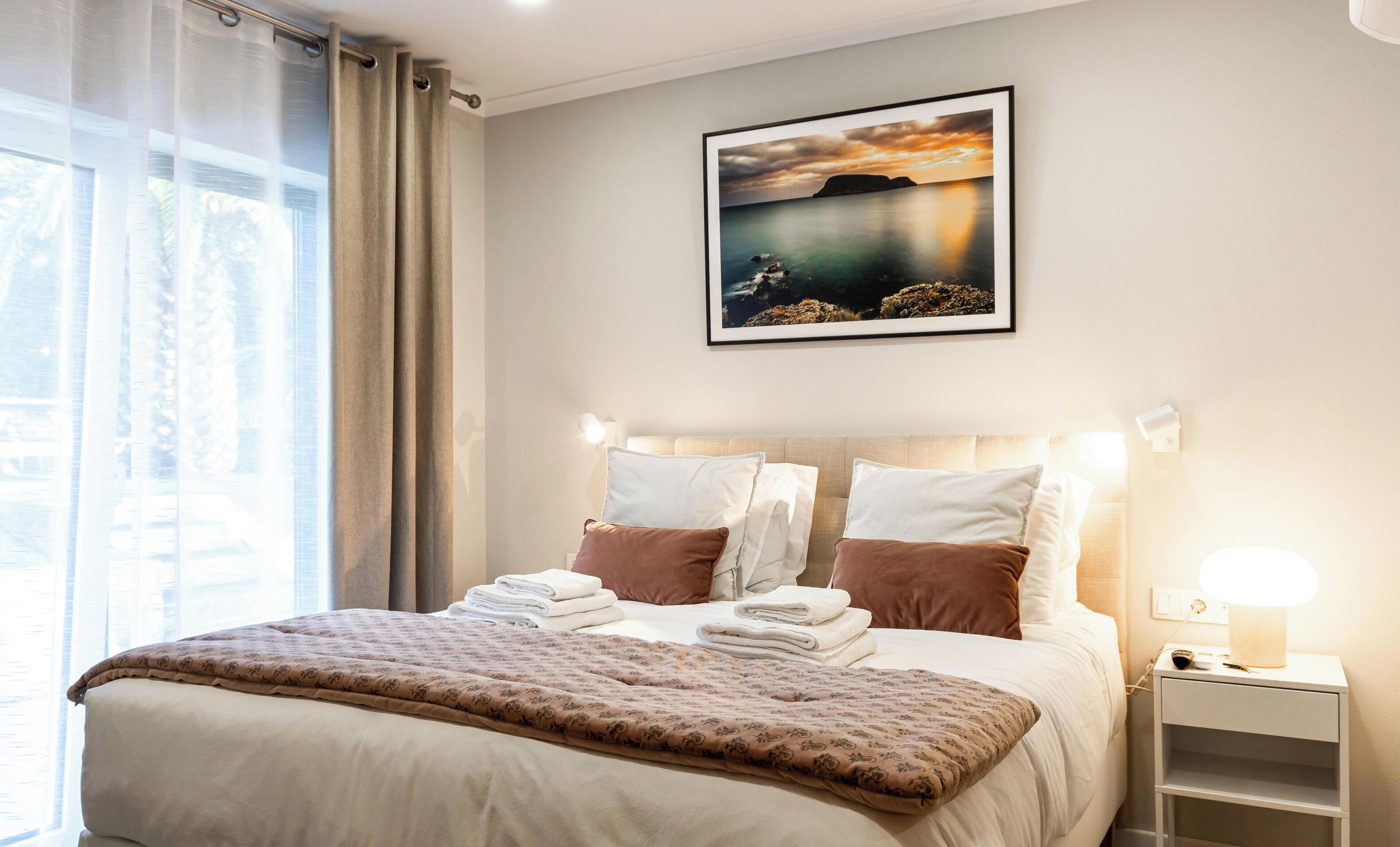 1 dormitorio, escritorio, wifi y ropa de cama