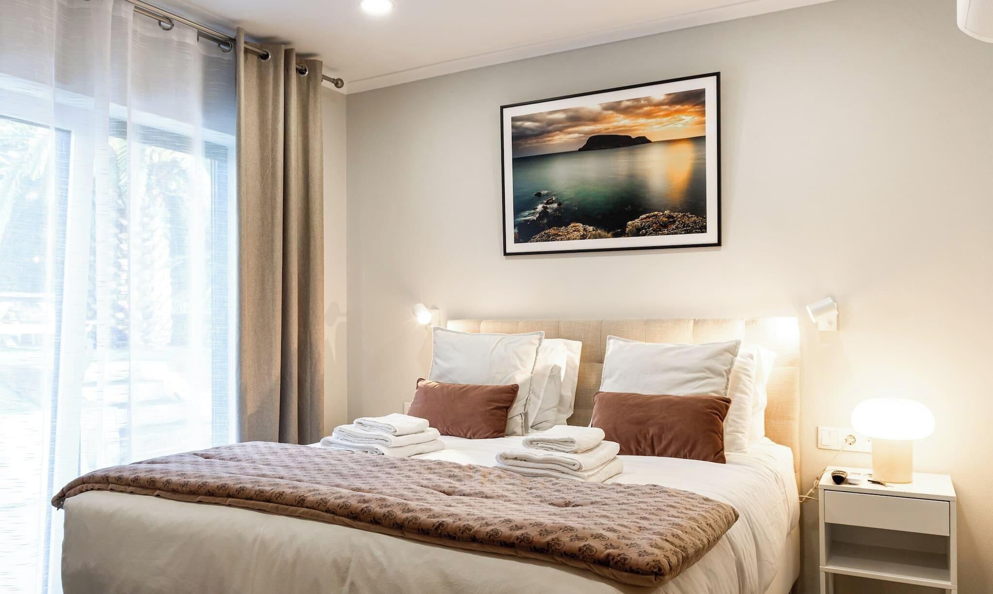 1 habitación, cuna de viaje, wifi gratis y ropa de cama 