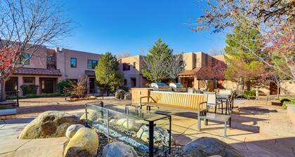 Walk to Santa Fe Plaza: Condo w/ Kiva Fireplace!