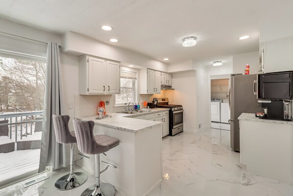 House (3 Bedrooms) | Interior - Chic Pocono Hideaway w/ Private Indoor Sauna (Long Pond)