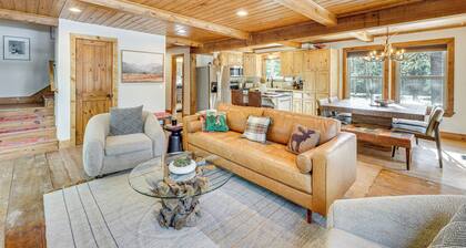 Hot Tub + Fireplace: Cozy Angel Fire A-frame Cabin