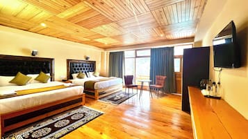 Club Quadruple Room, Balcony, Mountain View | Free WiFi