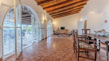 Classic Villa | Living area | 32-inch TV with digital channels