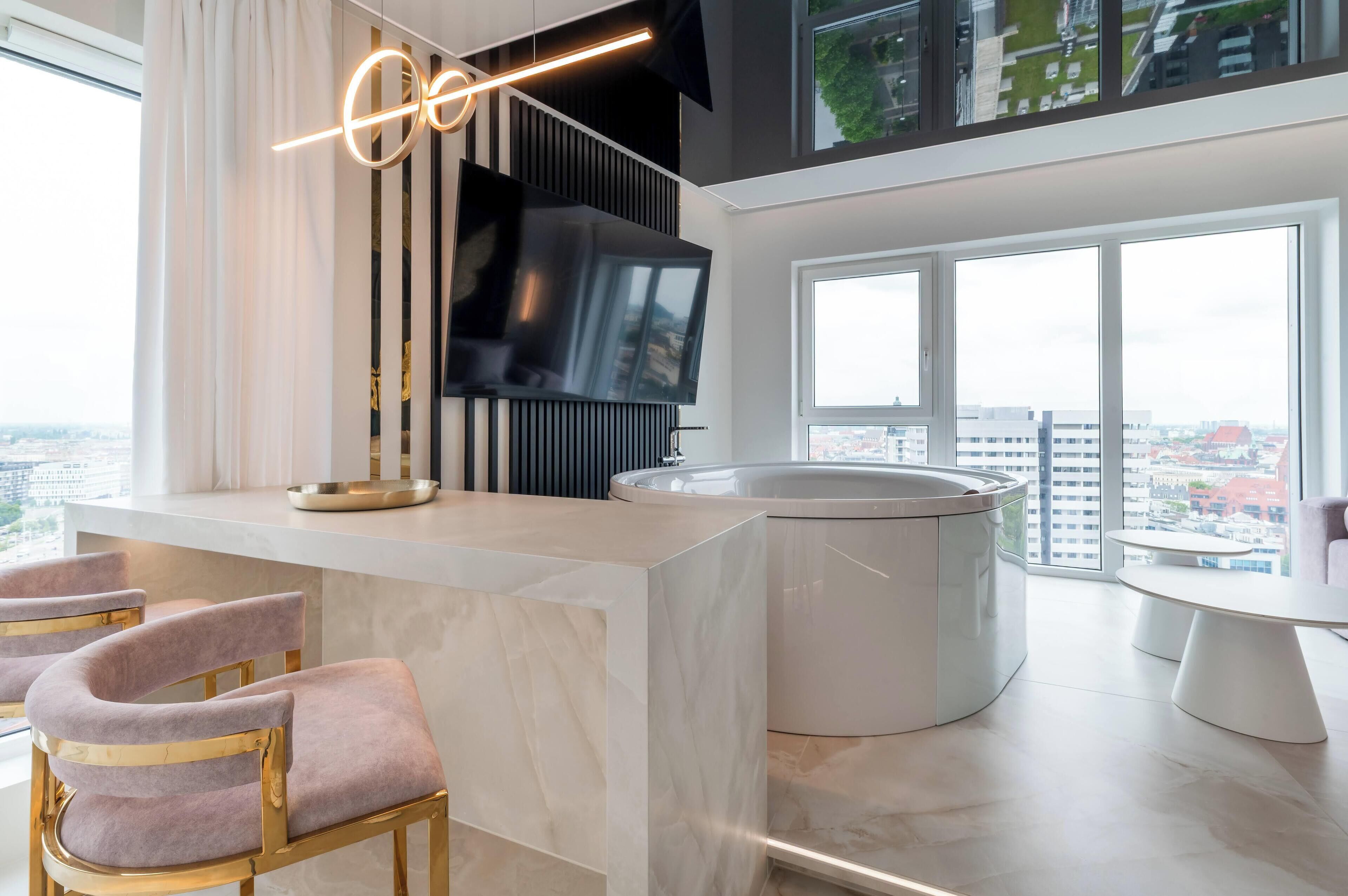 Appartement Ville, balcon | Fer et planche à repasser, Wi-Fi gratuit, draps fournis