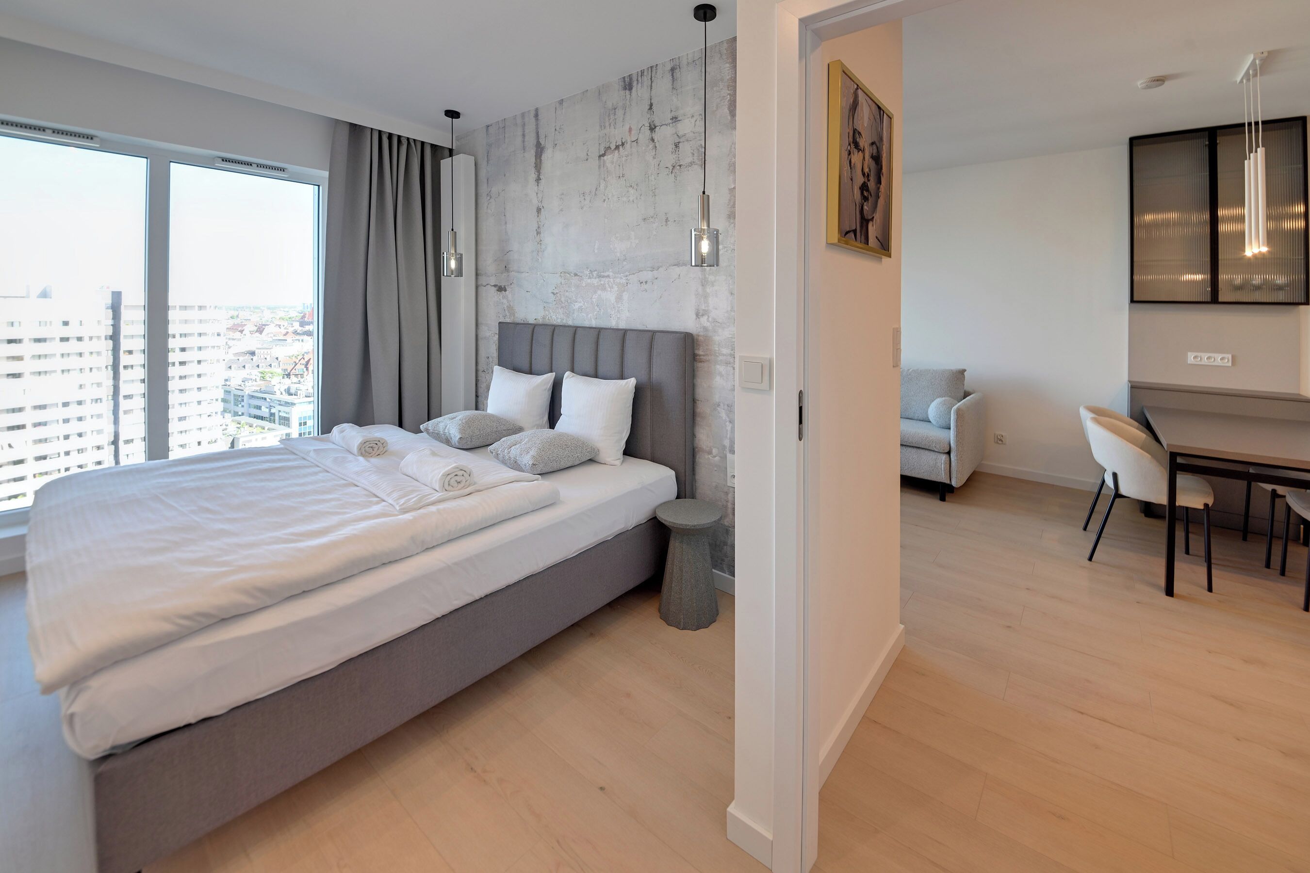 Apartment, City View | Iron/ironing board, free WiFi, bed sheets