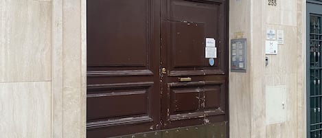 Overnatningsstedets facade