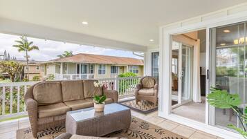 Appart'hĂŽtel, 3 chambres | Terrasse/Patio