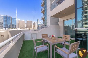 Luxe appartement, uitzicht op het water | Uitzicht vanuit de kamer
