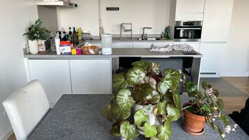 Apartment, River View | Dapur peribadi | Cerek elektrik