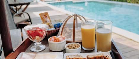 Petit déjeuner continental compris tous les jours
