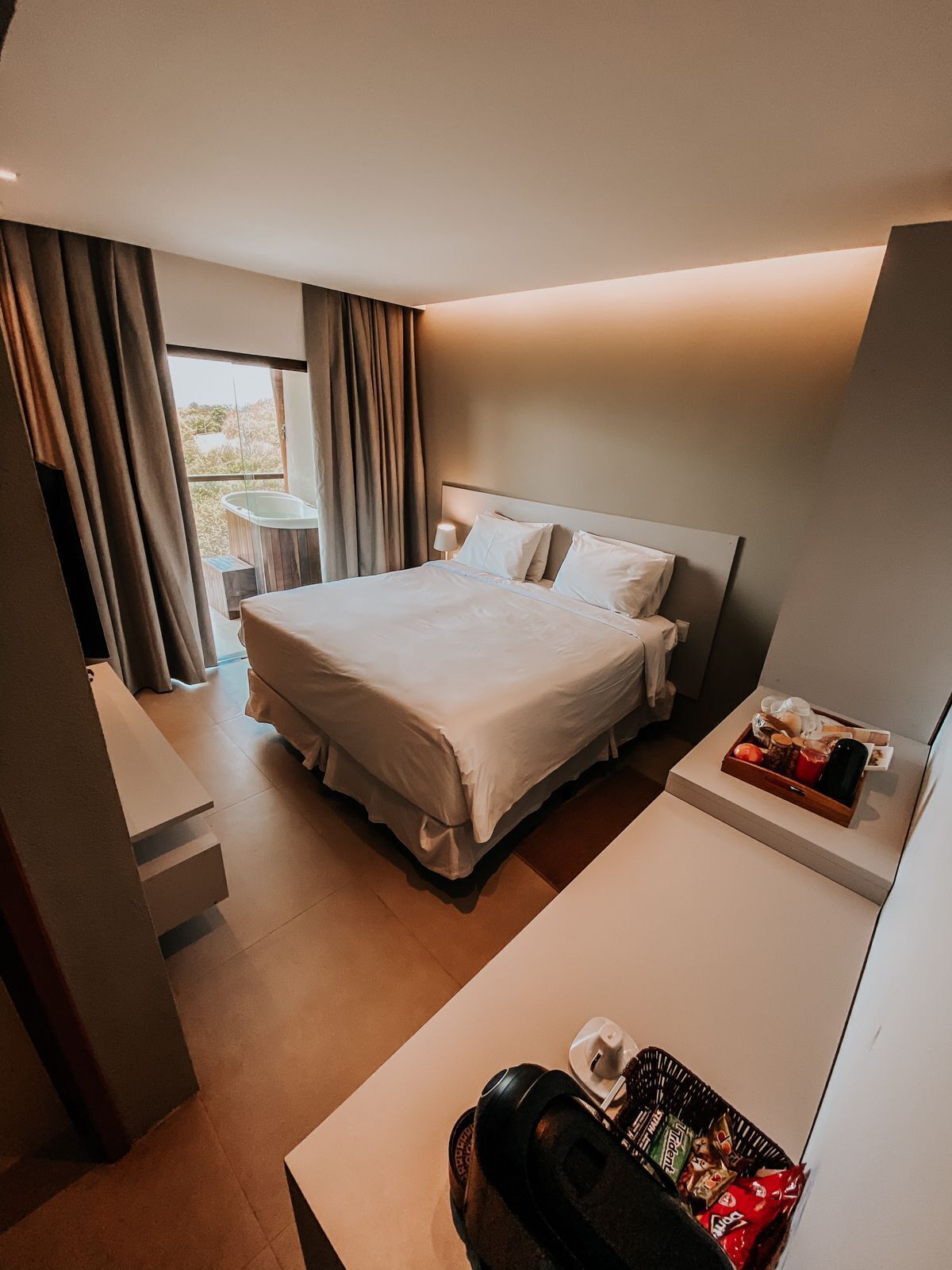 Deluxe suite, veranda, uitzicht op zee | Gratis wifi