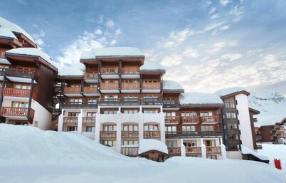 Belle Plagne, spacious, well-equipped accommodation at the foot of the slopes