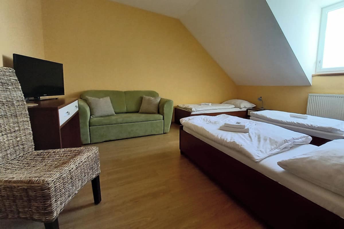 Basic Room | Desk, soundproofing, free WiFi