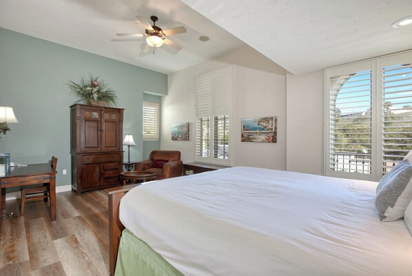 2 bedrooms, desk, iron/ironing board, free WiFi