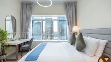 Apartament de luxe, vistes al llac | 1 dormitori, espai de treball apte per a portàtils i wifi gratuïta