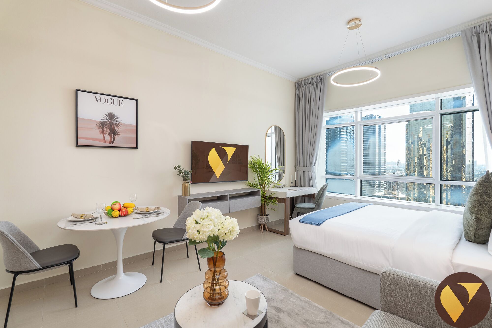 Luxury Apartment, Lake View | 1 bedroom, premium bedding, in-room safe, laptop workspace