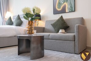 Living area - Vogue | Lake City Tower JLT near Marina | JBR (Dubai)