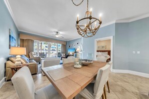 Dining - Adagio Ground Floor Unit - Updates for 2025! (Santa Rosa Beach)