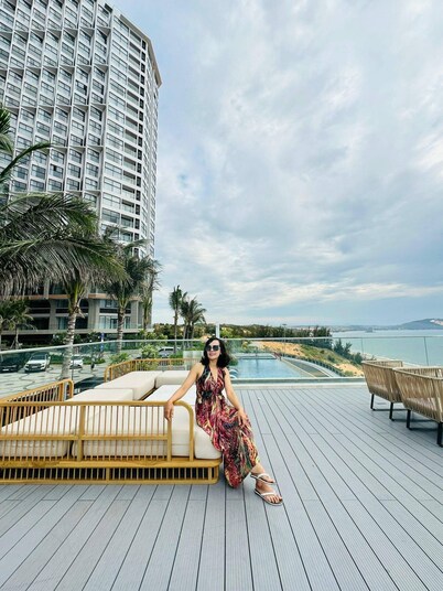 Stylish Seaview Condo in Mui Ne – 1BR, Walk to Beach, Pool Access - Apec Mui Ne