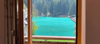 Lake view two-room apartment