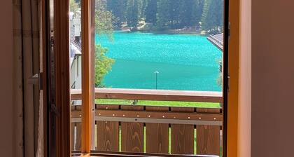 Lake view two-room apartment